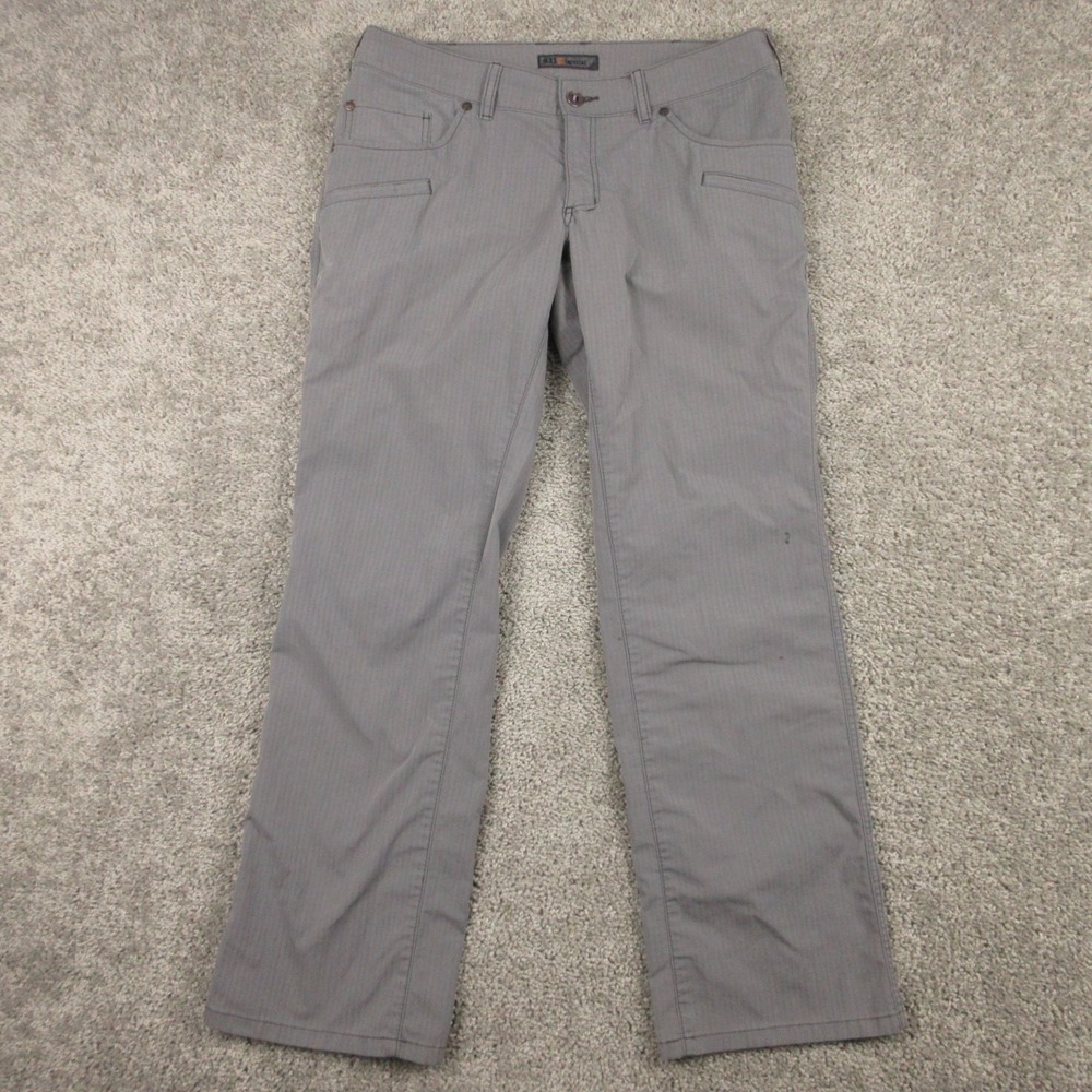 511 Tactical Pants Womens 12 Regular Gray Cirrus Ripstop Combat Workwear Garden